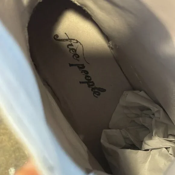 Free People Campout Canvas Lace-up Boot Size 41 (worn 1x) - Picture 3 of 10